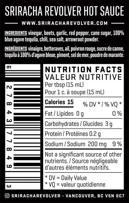 Beets and Tequila Hot Sauce